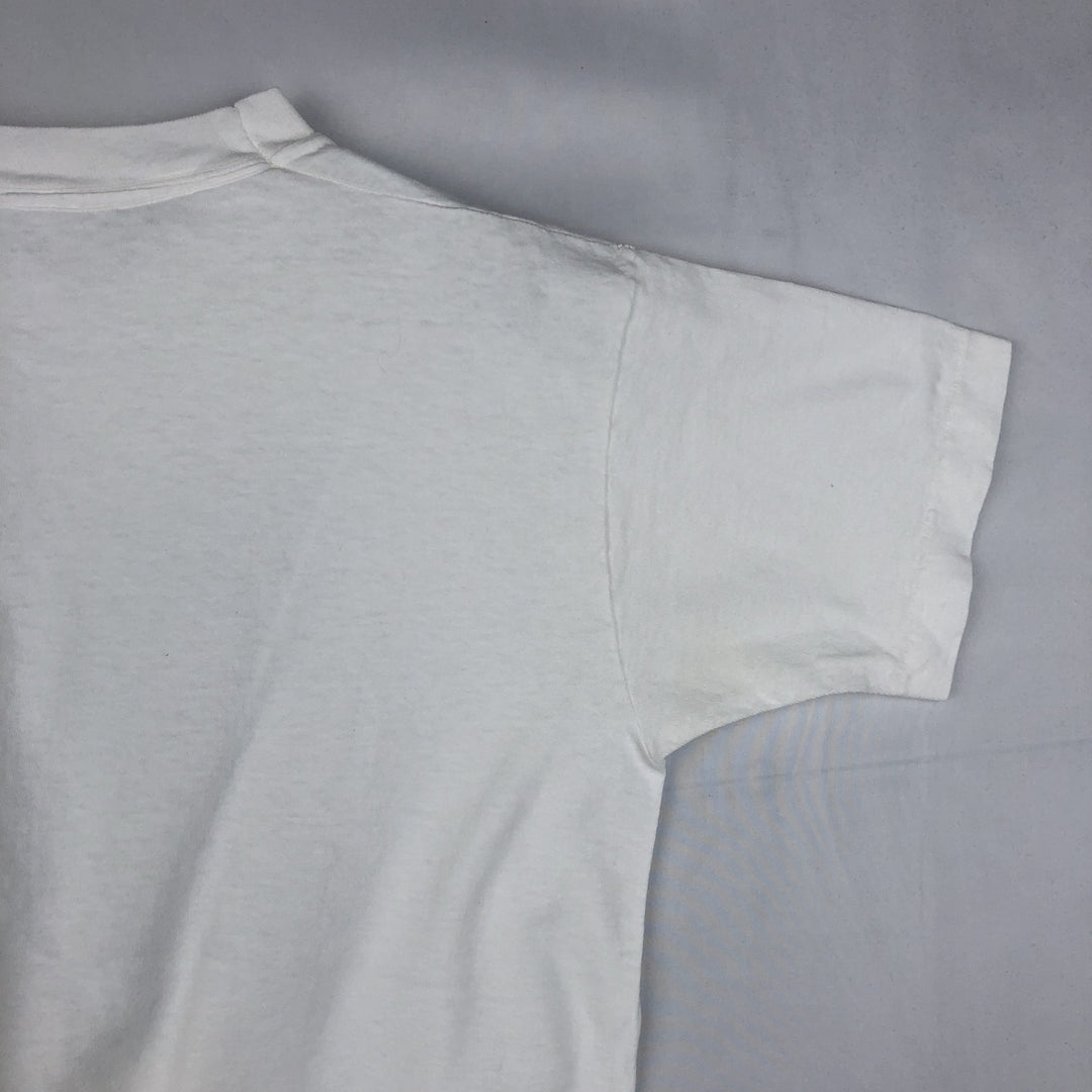 90'S Zebra Pattern Animal T-Shirt, Men's Size M (Equivalent), Vintage unclear white type Vintage Second Hand
