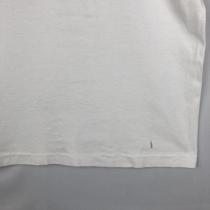 90'S Zebra Pattern Animal T-Shirt, Men's Size M (Equivalent), Vintage unclear white type Vintage Second Hand