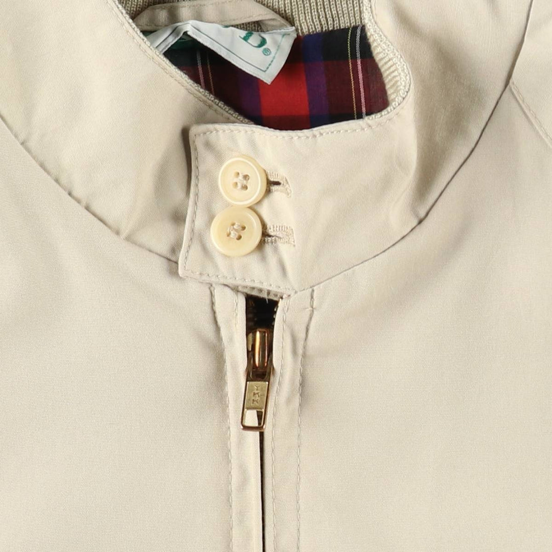 IZOD Harrington Jacket Swing Top, Men's Size S (approx.) cotton Beige type Vintage Second Hand
