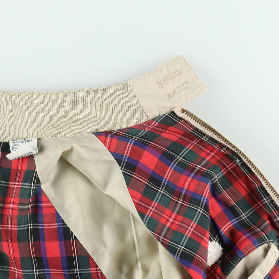IZOD Harrington Jacket Swing Top, Men's Size S (approx.) cotton Beige type Vintage Second Hand