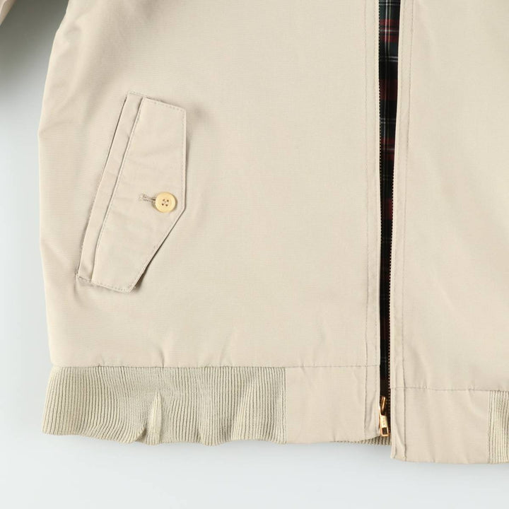 IZOD Harrington Jacket Swing Top, Men's Size S (approx.) cotton Beige type Vintage Second Hand