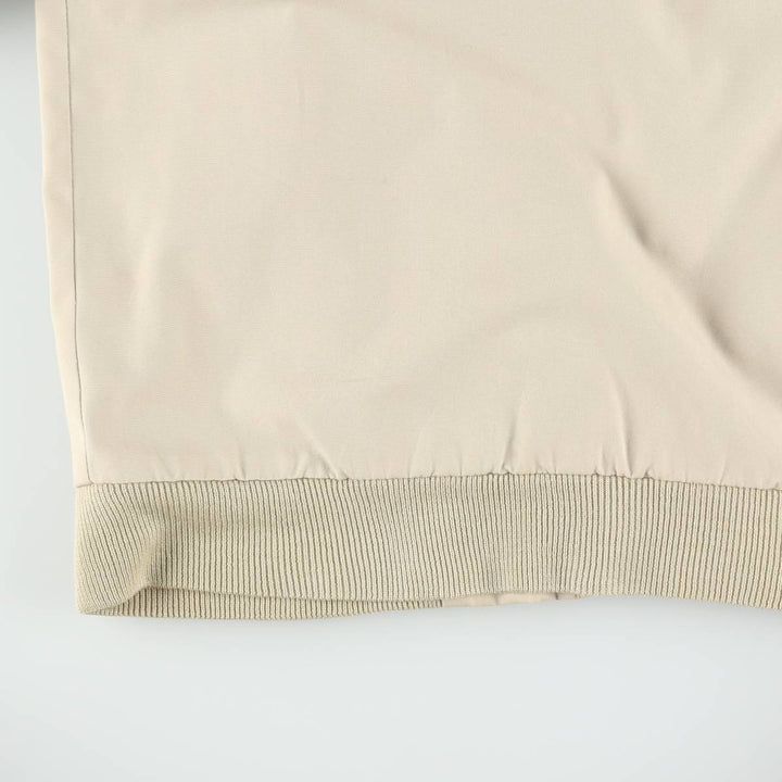 IZOD Harrington Jacket Swing Top, Men's Size S (approx.) cotton Beige type Vintage Second Hand