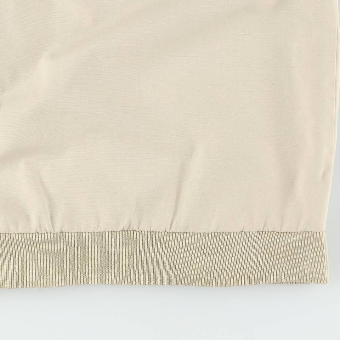 IZOD Harrington Jacket Swing Top, Men's Size S (approx.) cotton Beige type Vintage Second Hand