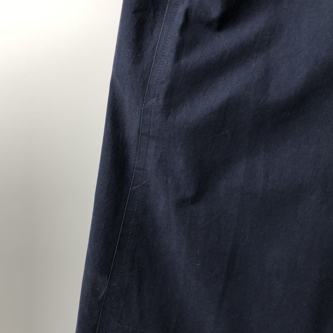 Burberry's Balmacaan Coat, Made in England, Men's Size L cotton navy blue type Vintage Second Hand