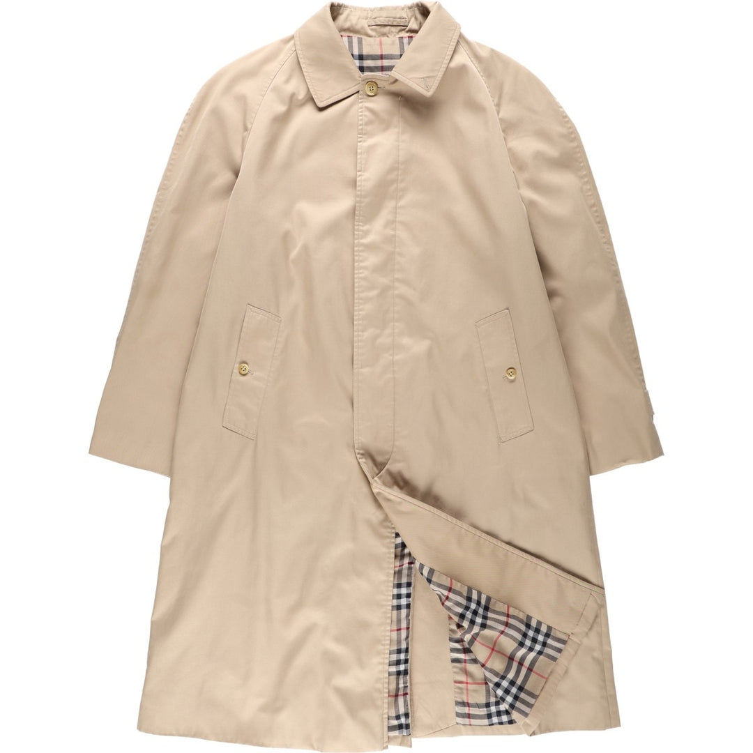 Burberry's Balmacaan coat, men's size L unclear Beige type Vintage Second Hand