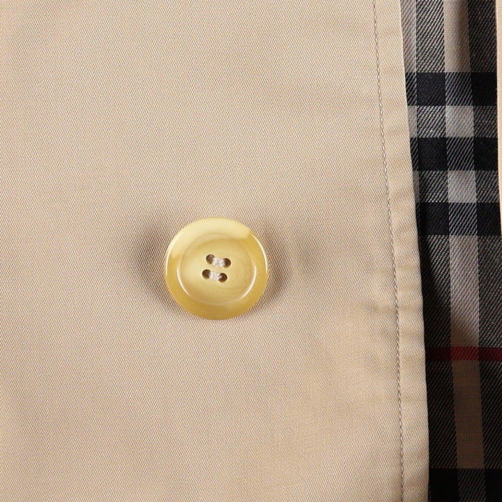 Burberry's Balmacaan coat, men's size L unclear Beige type Vintage Second Hand
