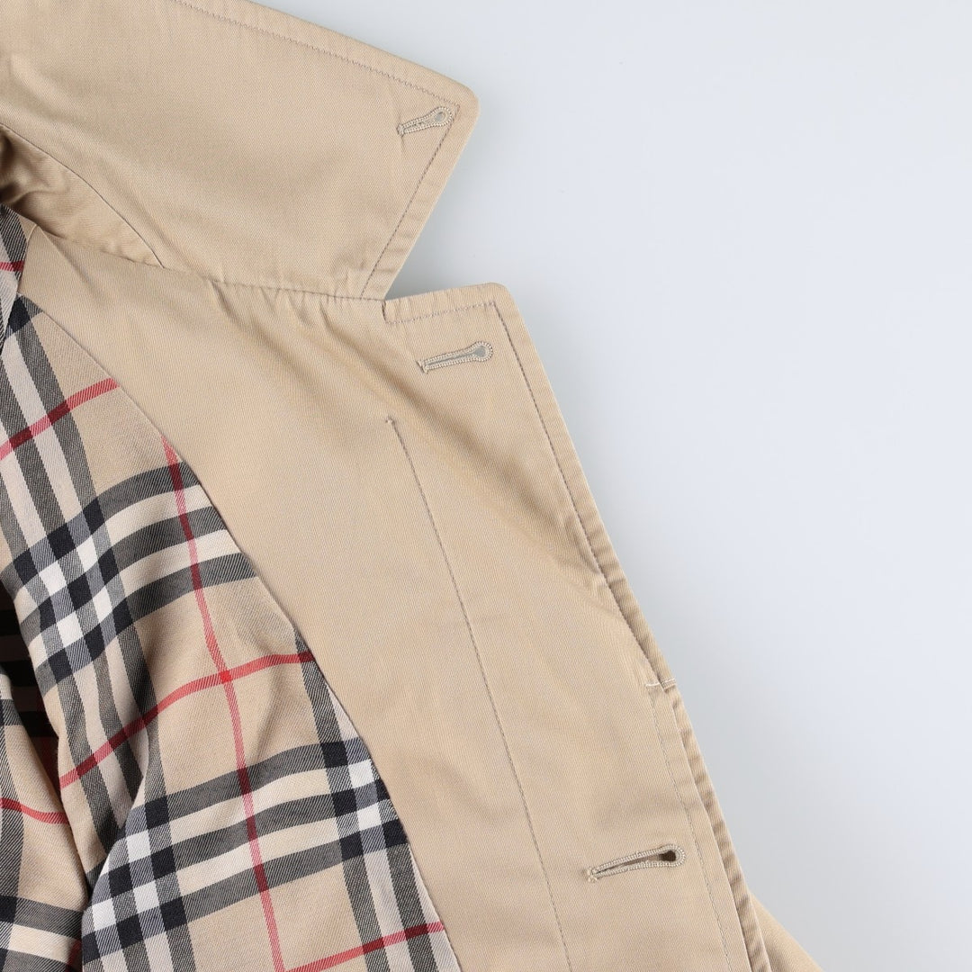 Burberry's Balmacaan coat, men's size L unclear Beige type Vintage Second Hand