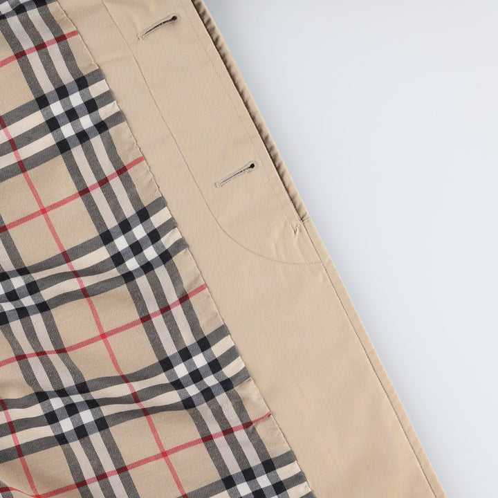 Burberry's Balmacaan coat, men's size L unclear Beige type Vintage Second Hand