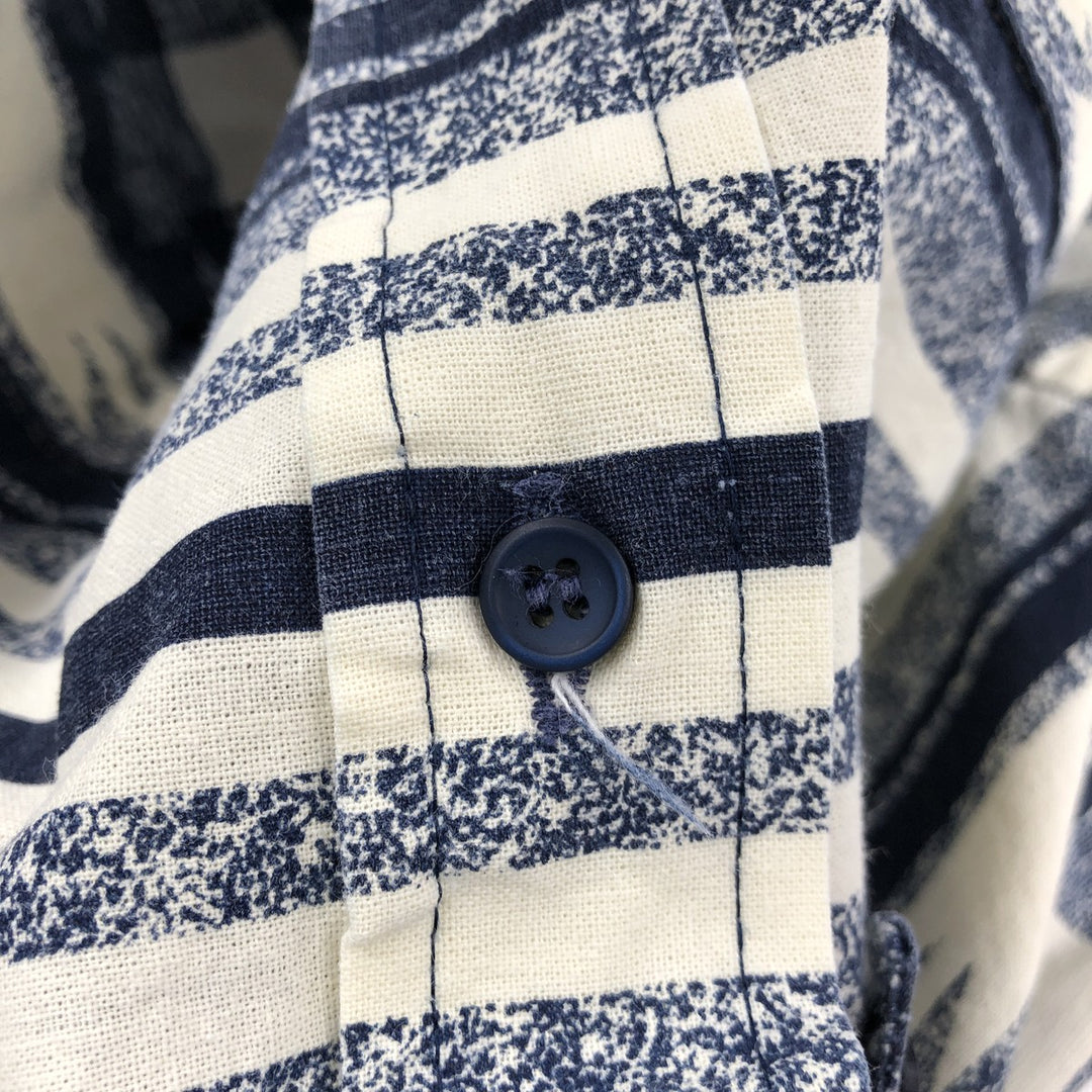 80'S Wrangler Native Border Long-Sleeve Shirt, Men's XL (approx.) unclear ivory Vintage Second Hand