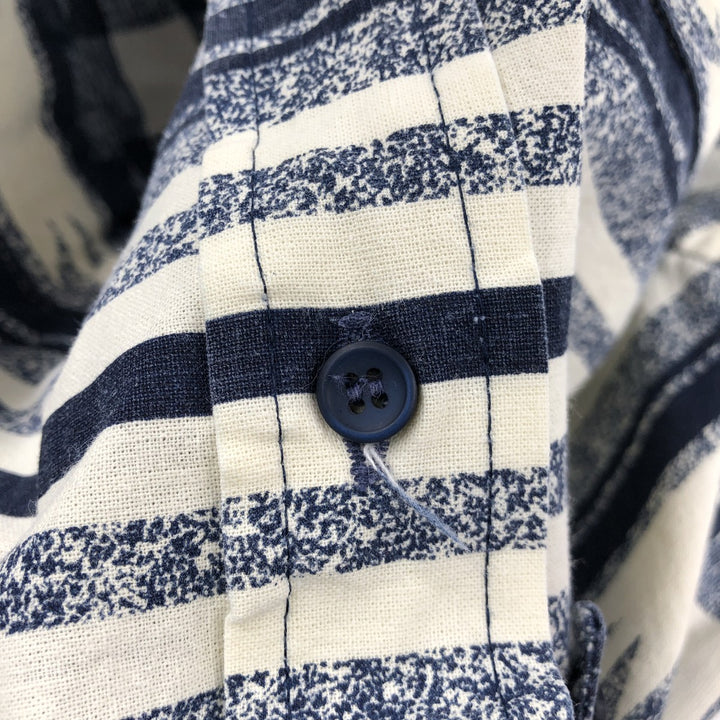 80'S Wrangler Native Border Long-Sleeve Shirt, Men's XL (approx.) unclear ivory Vintage Second Hand