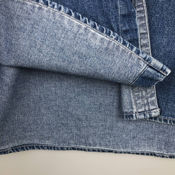 Levi's long sleeve denim shirt, men's size XL cotton blue type Vintage Second Hand