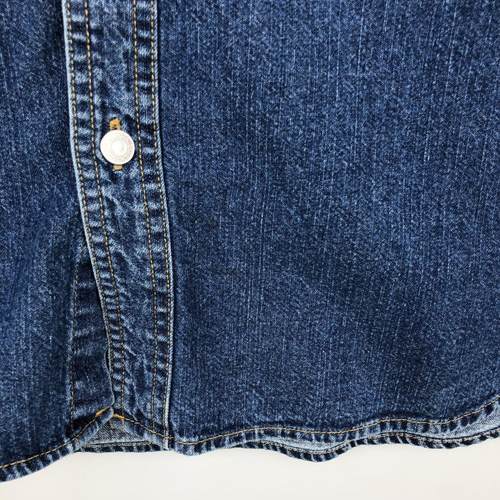 90s-00'S Levi's Jeans Long-Sleeve Denim Shirt, Men's Size L (approx.), Vintage cotton blue type Vintage Second Hand