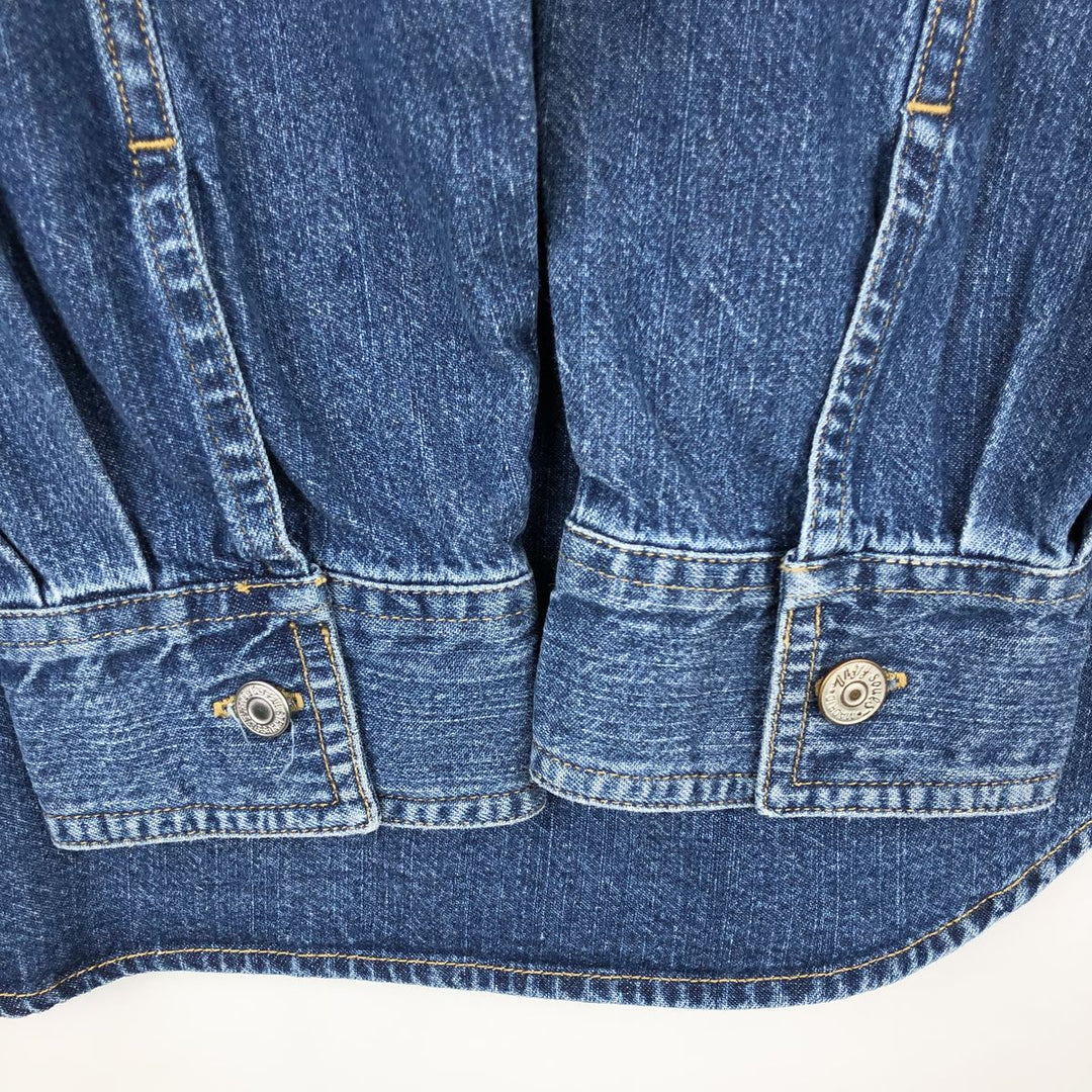 90s-00'S Levi's Jeans Long-Sleeve Denim Shirt, Men's Size L (approx.), Vintage cotton blue type Vintage Second Hand