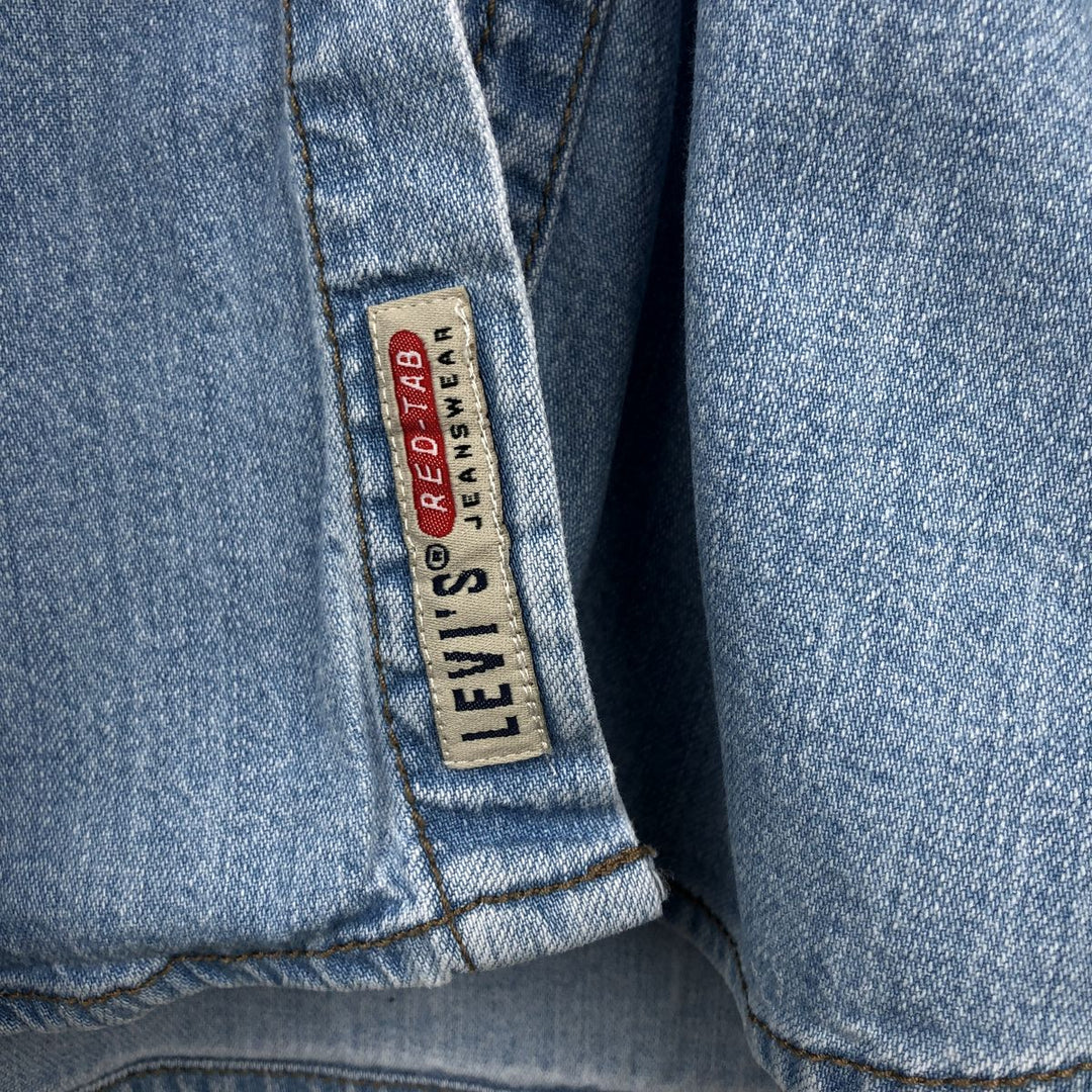 Levi's Red Tab Long Sleeve Denim Shirt, Men's Size XL cotton blue type Vintage Second Hand