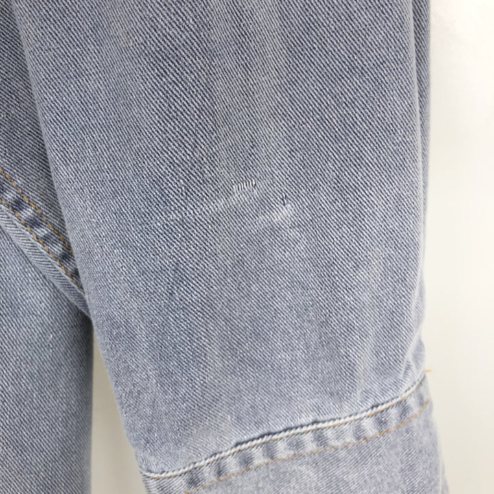 90'S GAP Vintage Long Sleeve Button-Down Denim Shirt, Men's Size L cotton blue type Vintage Second Hand
