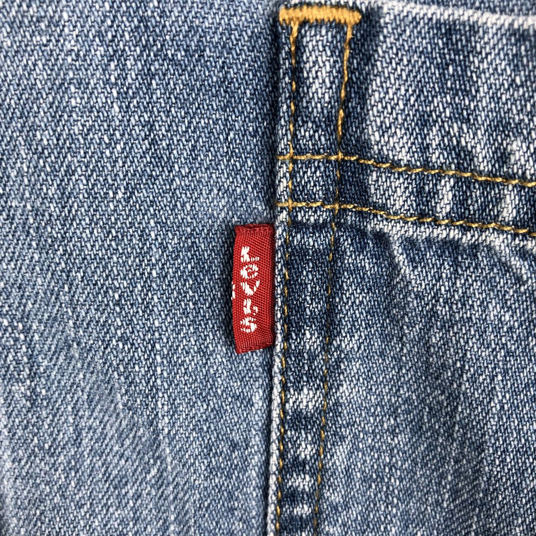 Levi's Red Tab Long Sleeve Denim Shirt, Men's Size Medium cotton blue type Vintage Second Hand