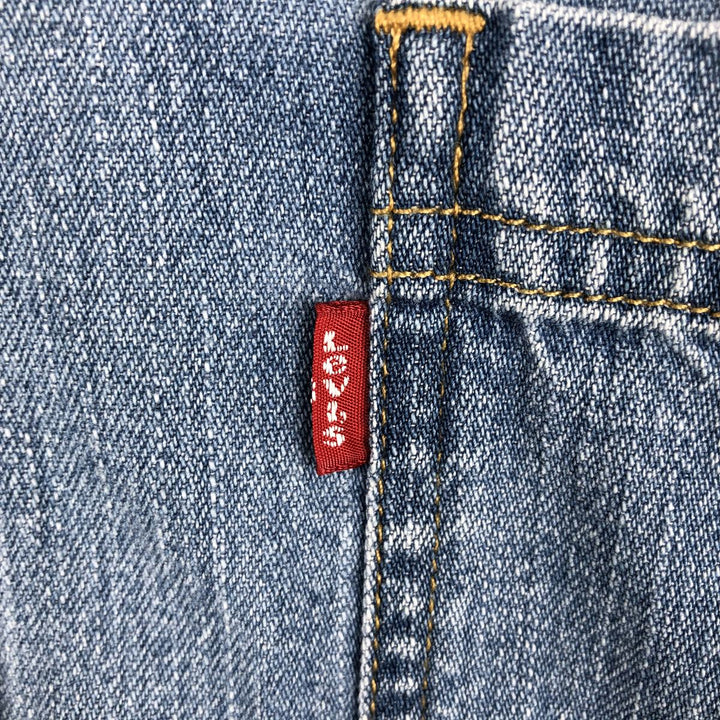 Levi's Red Tab Long Sleeve Denim Shirt, Men's Size Medium cotton blue type Vintage Second Hand