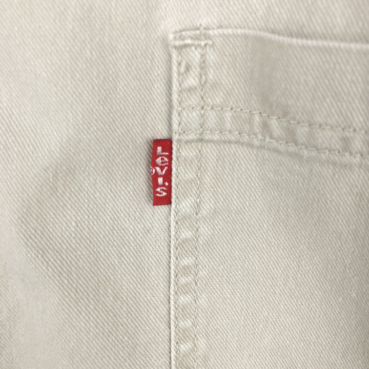 Levi's Red Tab Long Sleeve Denim Shirt, Men's Size L cotton Beige type Vintage Second Hand
