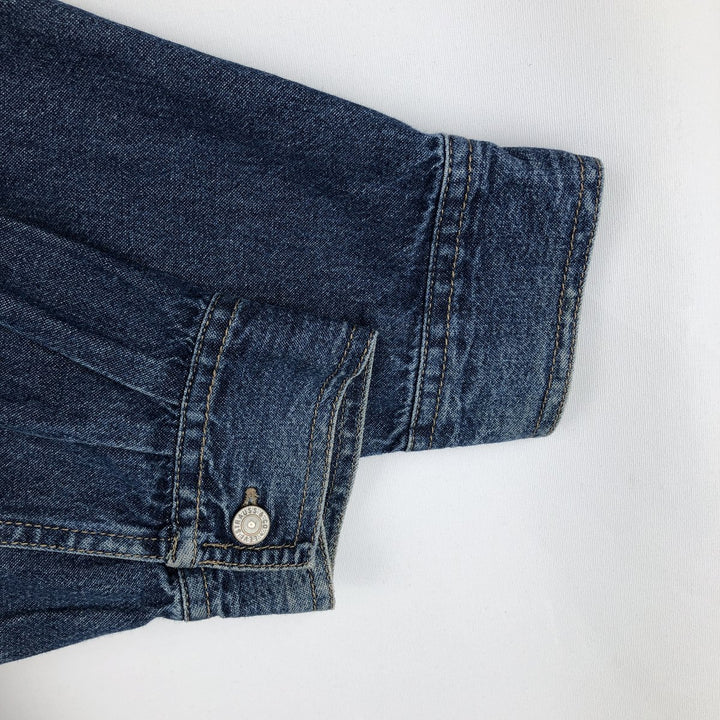 Levi's Red Tab Long Sleeve Denim Shirt, Men's Size L cotton blue type Vintage Second Hand