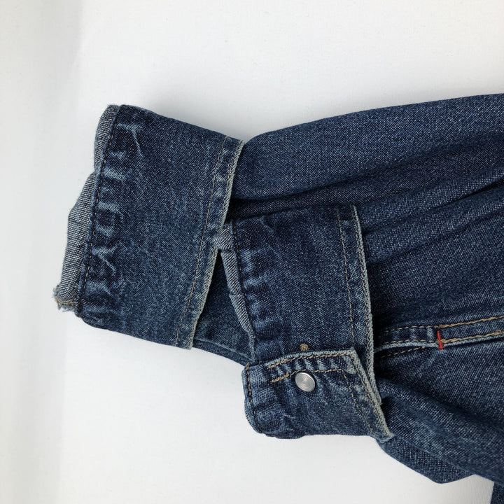 Levi's Red Tab Long Sleeve Denim Shirt, Men's Size L cotton blue type Vintage Second Hand