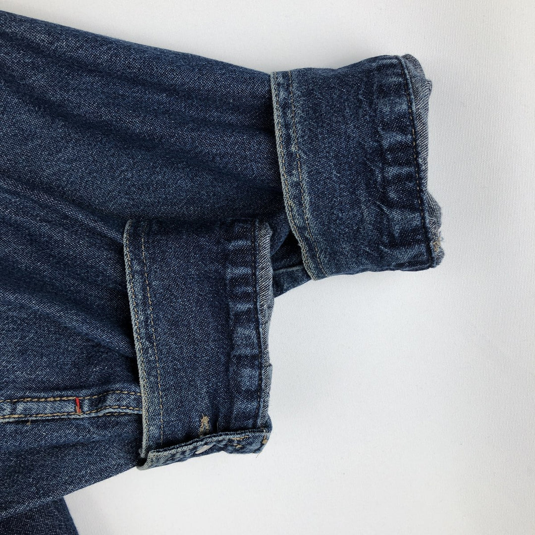 Levi's Red Tab Long Sleeve Denim Shirt, Men's Size L cotton blue type Vintage Second Hand