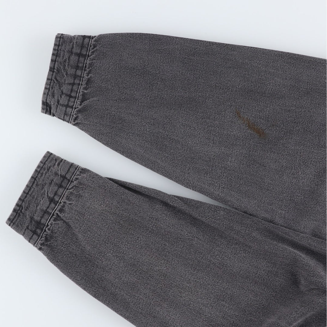 Levi's RED TAB Long-Sleeve Black Denim Shirt, Men's Size L (approx.) cotton black type Vintage Second Hand