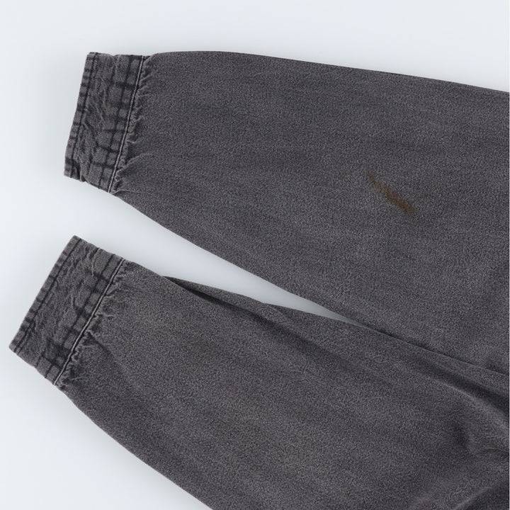 Levi's RED TAB Long-Sleeve Black Denim Shirt, Men's Size L (approx.) cotton black type Vintage Second Hand