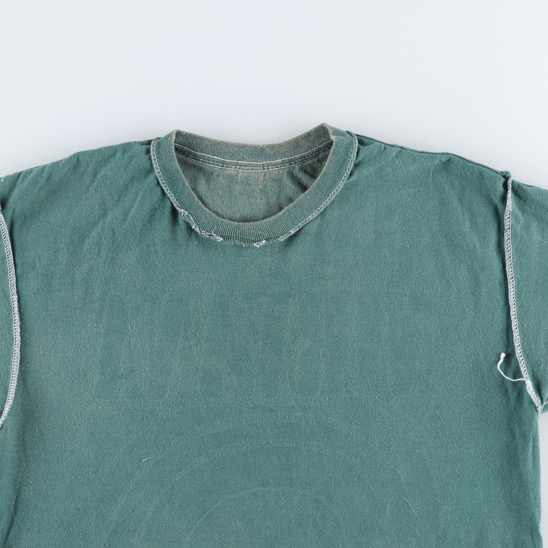 NIRVANA Print Band T-Shirt, Made in Dominican Republic, Size M (Men's M equivalent), Crew Neck, Short Sleeve, Rock cotton green type Vintage Second Hand