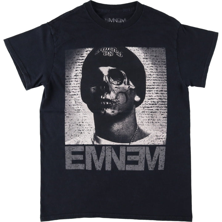 EMINEM Rap T-shirt, Men's S size cotton black type Vintage Second Hand