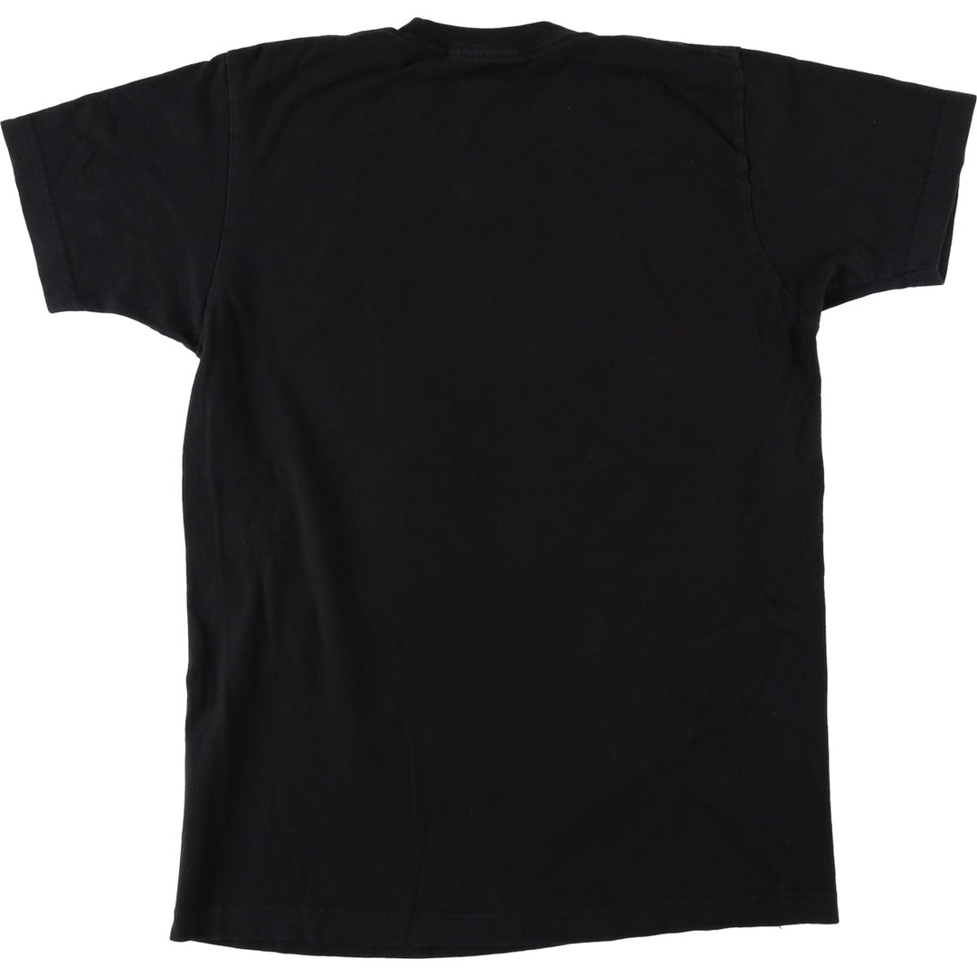 METALLICA Skull Pattern Band T-shirt Band Tee Men's M size cotton black type Vintage Second Hand