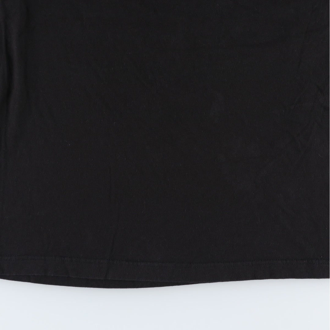 METALLICA Skull Pattern Band T-shirt Band Tee Men's M size cotton black type Vintage Second Hand