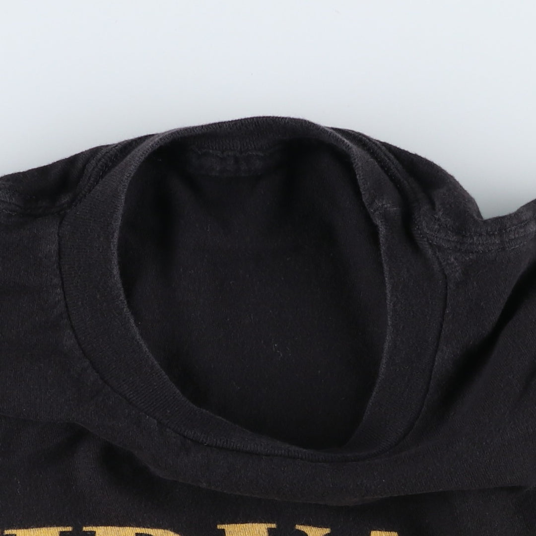 NIRVANA Nirvana Band T-shirt, Band T, Men's S size unclear black type Vintage Second Hand