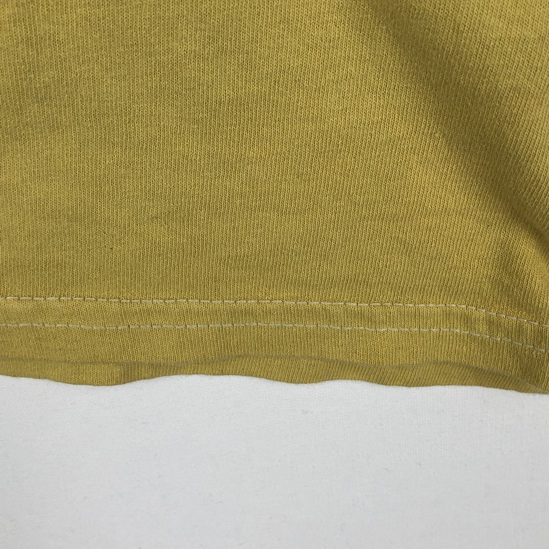 NIRVANA Nirvana Band T-shirt, Band T, Men's M size cotton yellow type Vintage Second Hand