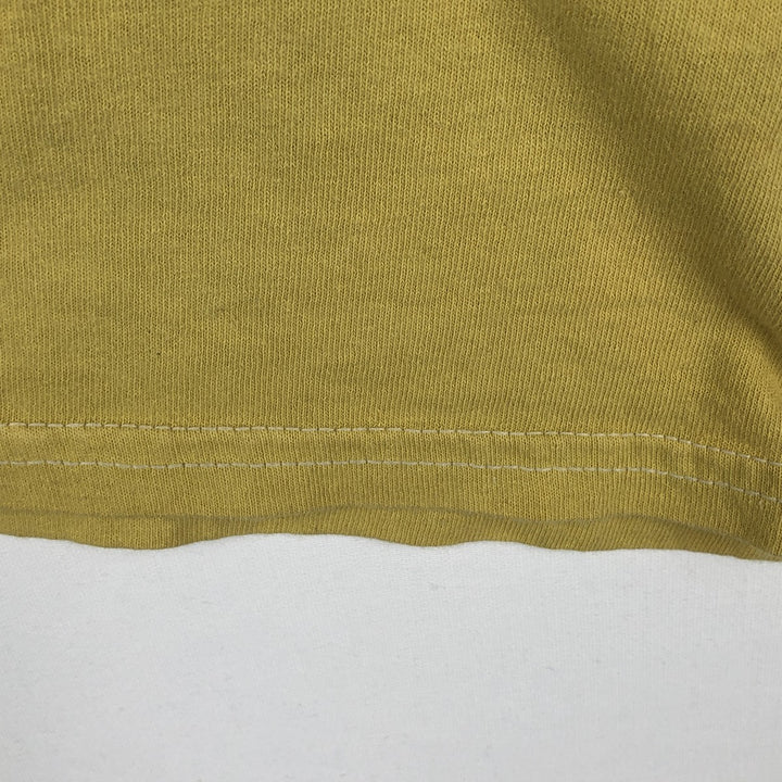 NIRVANA Nirvana Band T-shirt, Band T, Men's M size cotton yellow type Vintage Second Hand