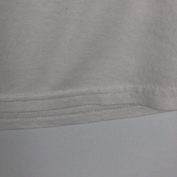 NIRVANA band t-shirt, made in the UK, men's size S equivalent. cotton white type Vintage Second Hand