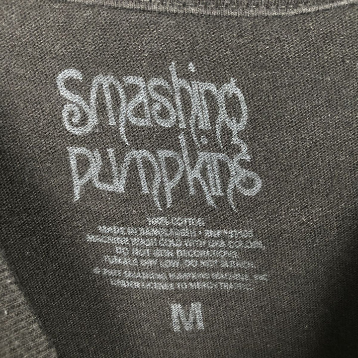 THE SMASHING PUMPKINS Smashing Pumpkins Band T-shirt Band T Men's M equivalent cotton black type Vintage Second Hand