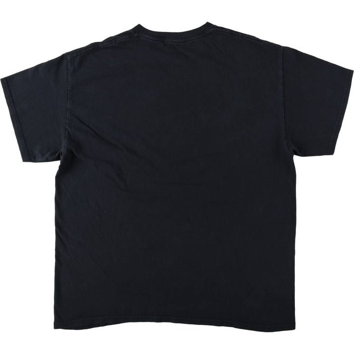 METALLICA Metallica Band T-shirt Band T Men's L size cotton black type Vintage Second Hand