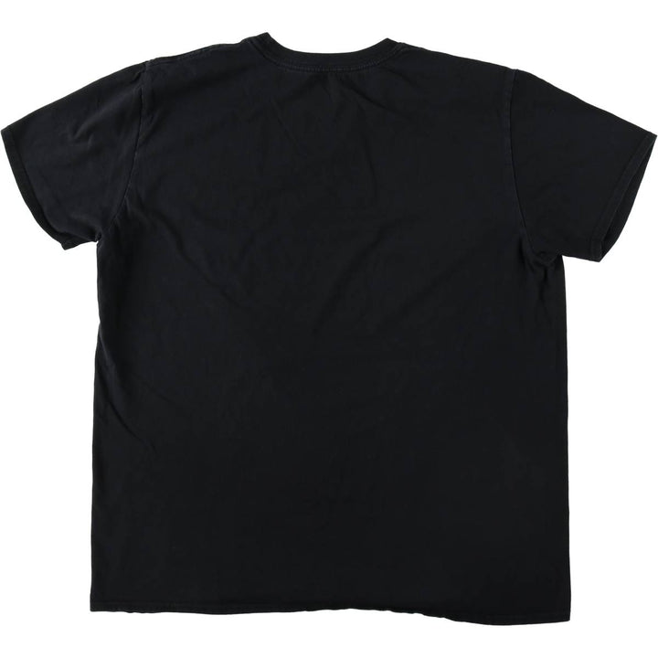 RED HOT CHILI PEPPERS Red Hot Chili Peppers Band T-shirt Band T Men's M size unclear black type Vintage Second Hand