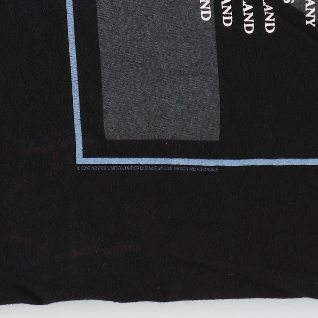 tultex The Joshua Tree Band T-shirt (Men's size L) cotton black type Vintage Second Hand