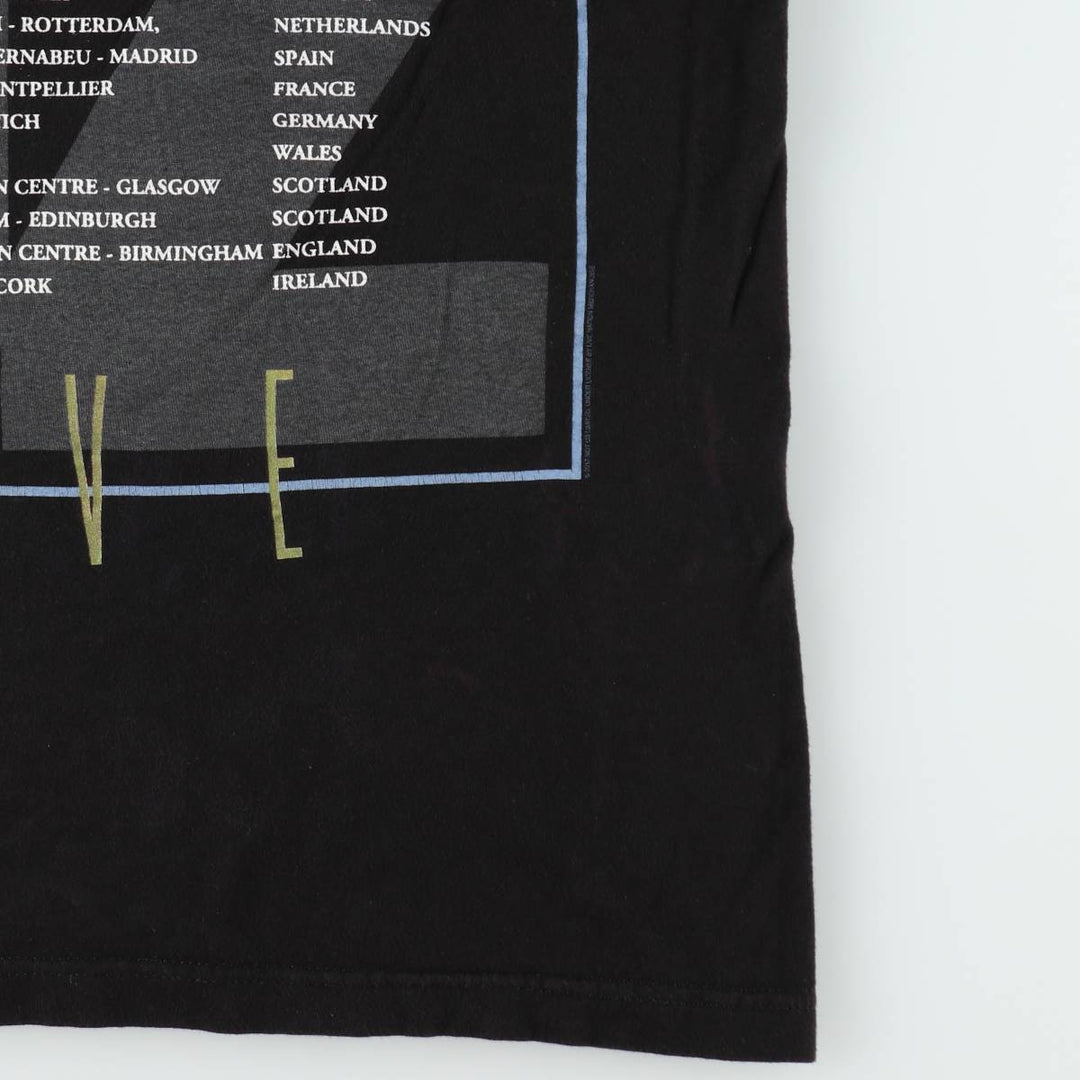 tultex The Joshua Tree Band T-shirt (Men's size L) cotton black type Vintage Second Hand