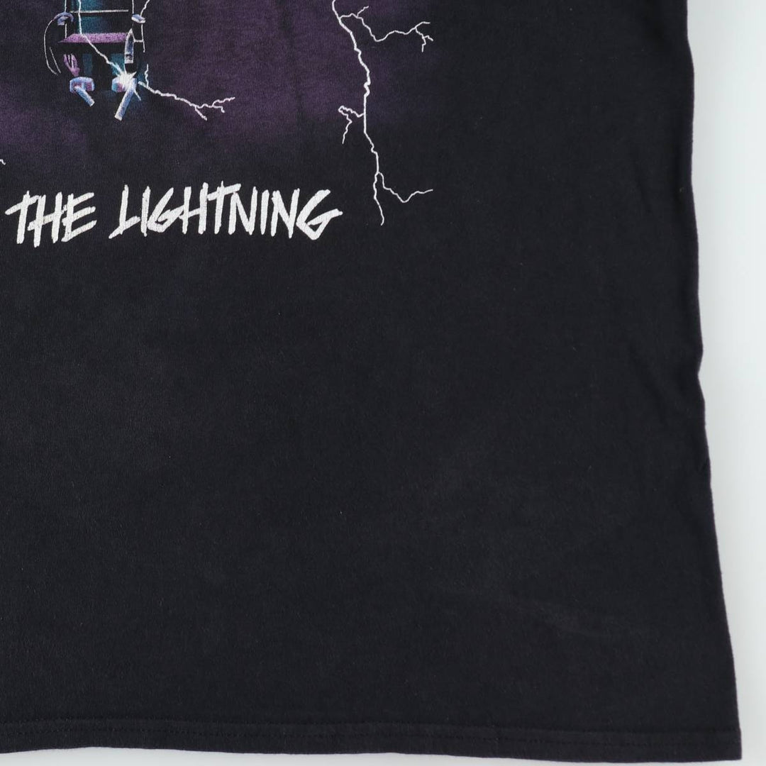 METALLICA Metallica Band T-shirt Band T Men's XL size unclear black type Vintage Second Hand