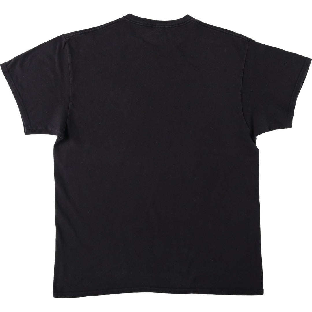 NIRVANA Nirvana Band T-shirt, Band T, Men's L size cotton black type Vintage Second Hand
