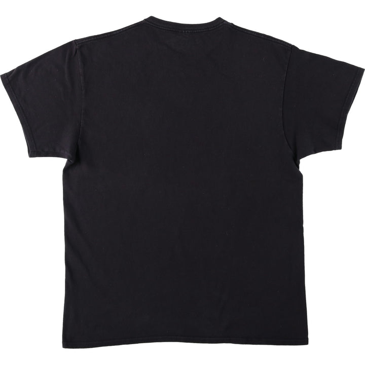NIRVANA Nirvana Band T-shirt, Band T, Men's L size cotton black type Vintage Second Hand
