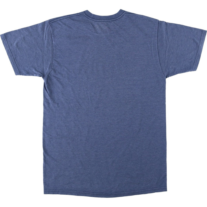 NIRVANA Nirvana Band T-shirt, Band T, Men's M size cotton blue type Vintage Second Hand