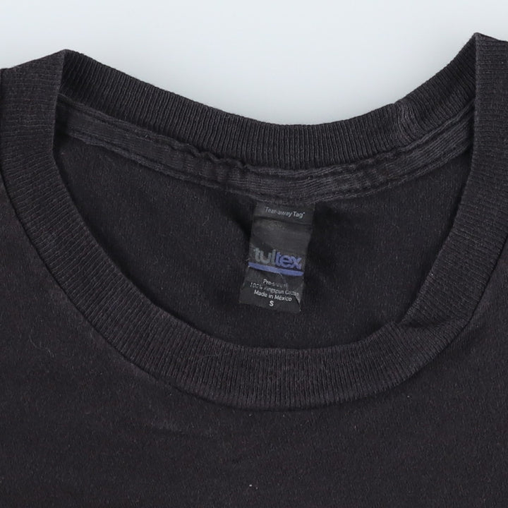 tultex NIRVANA band T-shirt, men's size S cotton black type Vintage Second Hand