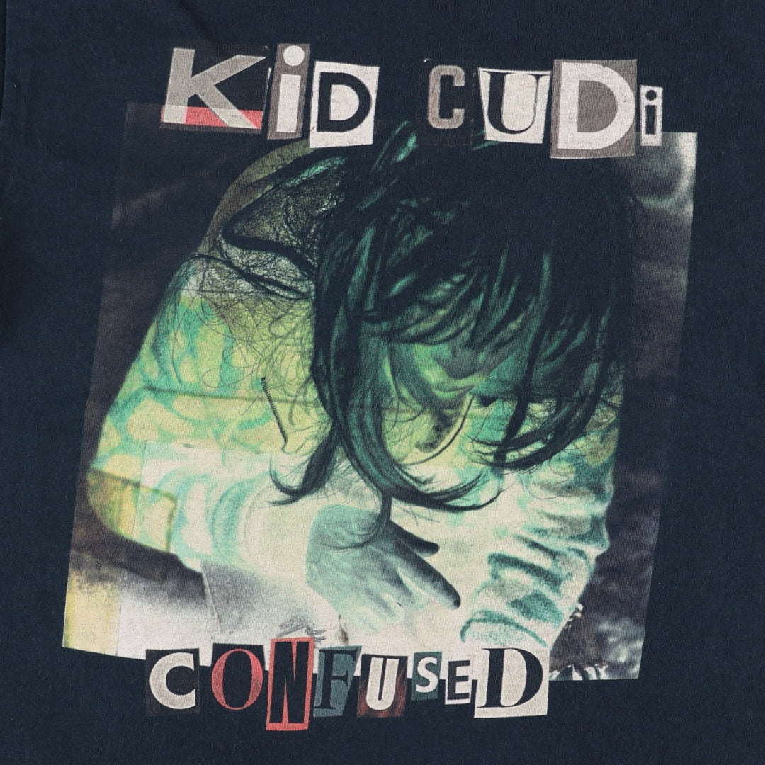 Gildan Kid Cudi Band T-shirt, Men's Size M (approx.) cotton black type Vintage Second Hand