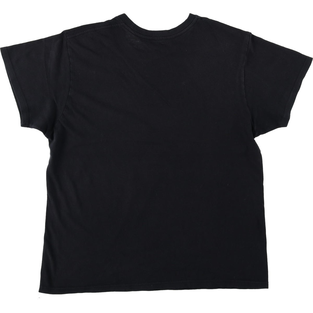 METALLICA Metallica Band T-shirt Band T Men's M size unclear black type Vintage Second Hand