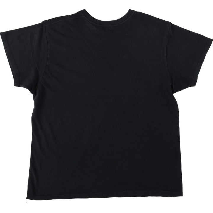 METALLICA Metallica Band T-shirt Band T Men's M size unclear black type Vintage Second Hand