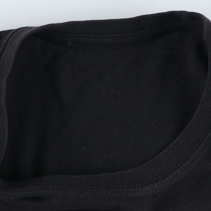 METALLICA Metallica Band T-shirt Band T Men's M size unclear black type Vintage Second Hand