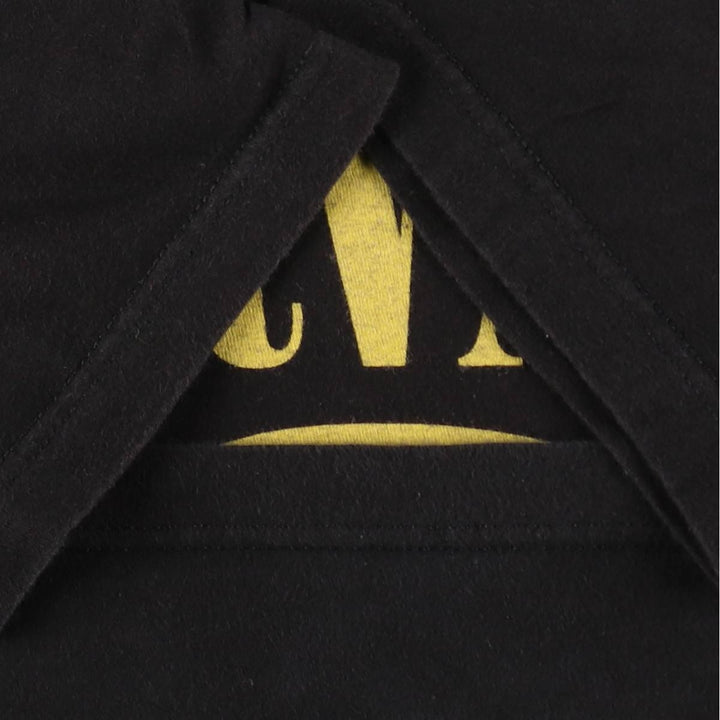 NIRVANA Nirvana Band T-shirt, Band T, Men's M size unclear black type Vintage Second Hand